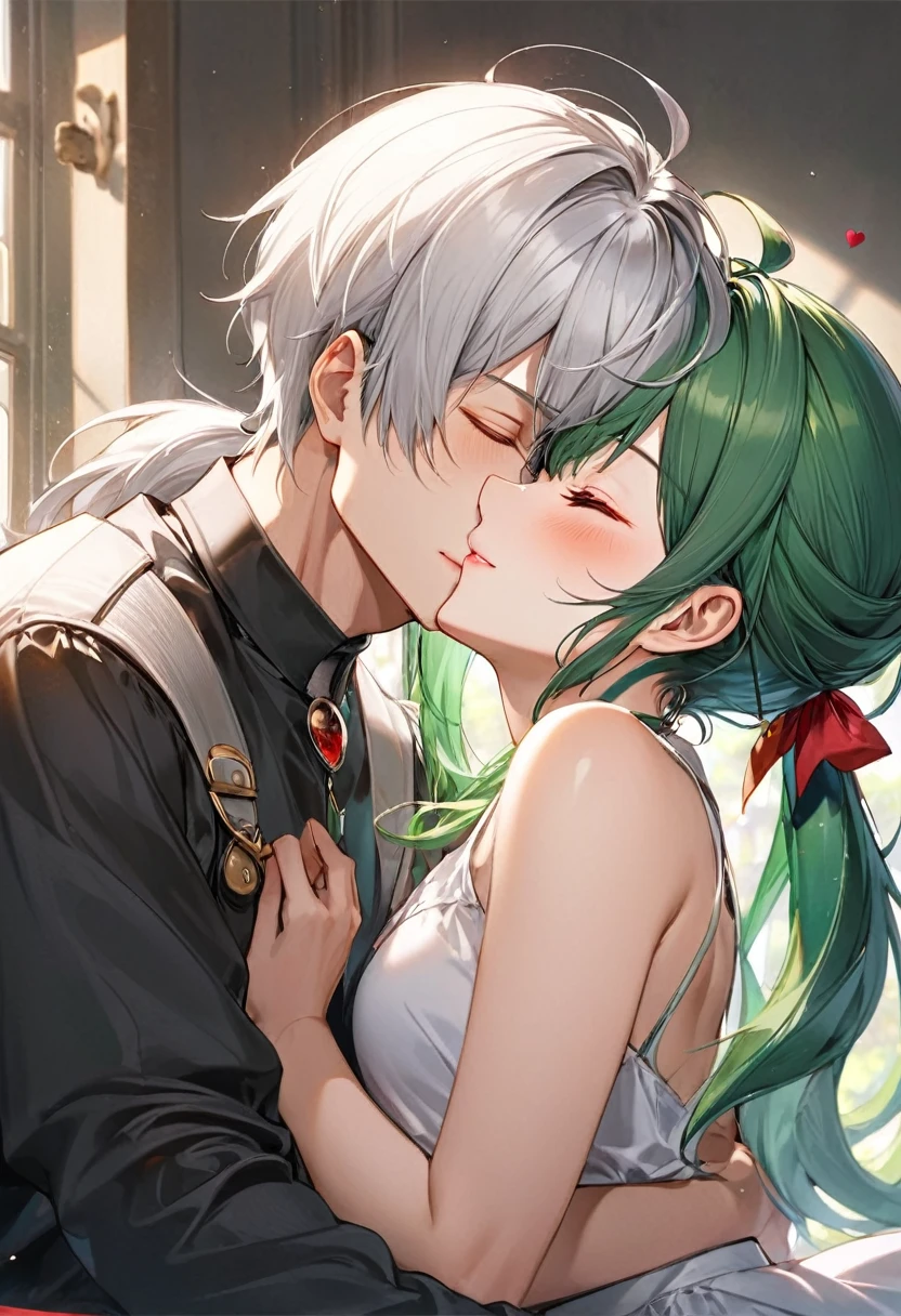 ((( french kiss, 1girl, 1old man, hetero,kiss, french kiss, tongue kiss:, looking at viewer.1.8))),{Perfect Anatomy},((beautiful face:1.5)),((Pregnant: 0.8)),absurd solution,(parted lips),((I feel weak when)), (((open my eyes:1.4))),((Pregnant: 0.8)),(8k, RAW photo, best quality, masterpiece:1.2),Natural, ultra high res, Super Detail, Ultra Detailed, Detailed Skin, Sharp Focus, bokeh, glossy texture, depth of field, shiny hair, shiny skin BREAK girl, children, (18 yo:1.6), young, young girl, ,((,short stature)) ,((kancolle)),(masutepiece, Best Quality:1.2), yuubarisummer, hair ribbon, bikini, bow,(ponytail, ,light melon color hair).