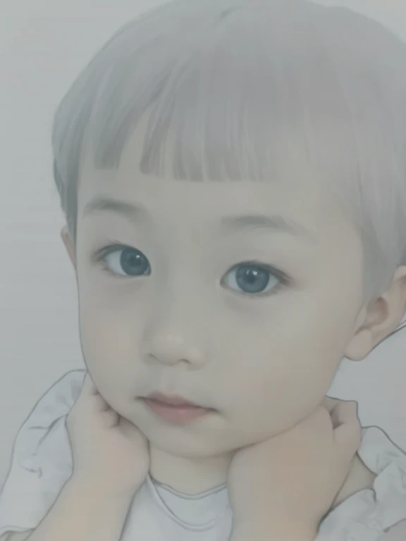 Realistic color photography style、Smiling emphasizes nasolabial folds. Make the chin a little thinner and accentuate the nasolabial folds.、I want it to look more like a color photograph............。3 year old boy, Xu々To、Clearly visible、Emphasizes deep nasolabial folds from nose to mouth、Generate left and right dimples、Show me your beautiful smile.。Make your eyes look cute with double eyelids.More more more more、Realistic、Generate it in a photo style
