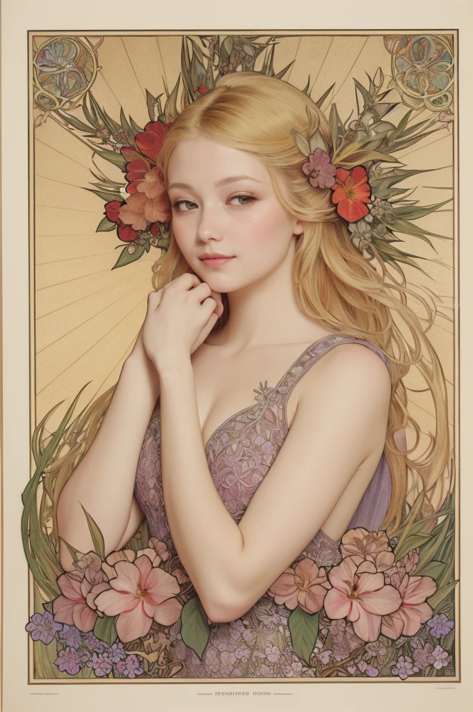 poster,(by mucha:1.2),((art deco,Botanical Art,Floral Art)),(floral:1.2),lily flower,
(masterpiece, highest quality),(monochrome),(amazing details,empty background),anatomically correct,Accurate drawing,Detailed drawing,high-class sense,

Anatomically compatible heart wrapped in thorns. suspended in a white empty space, around a black halo of rays. In a dark Gothic style. Sketch.