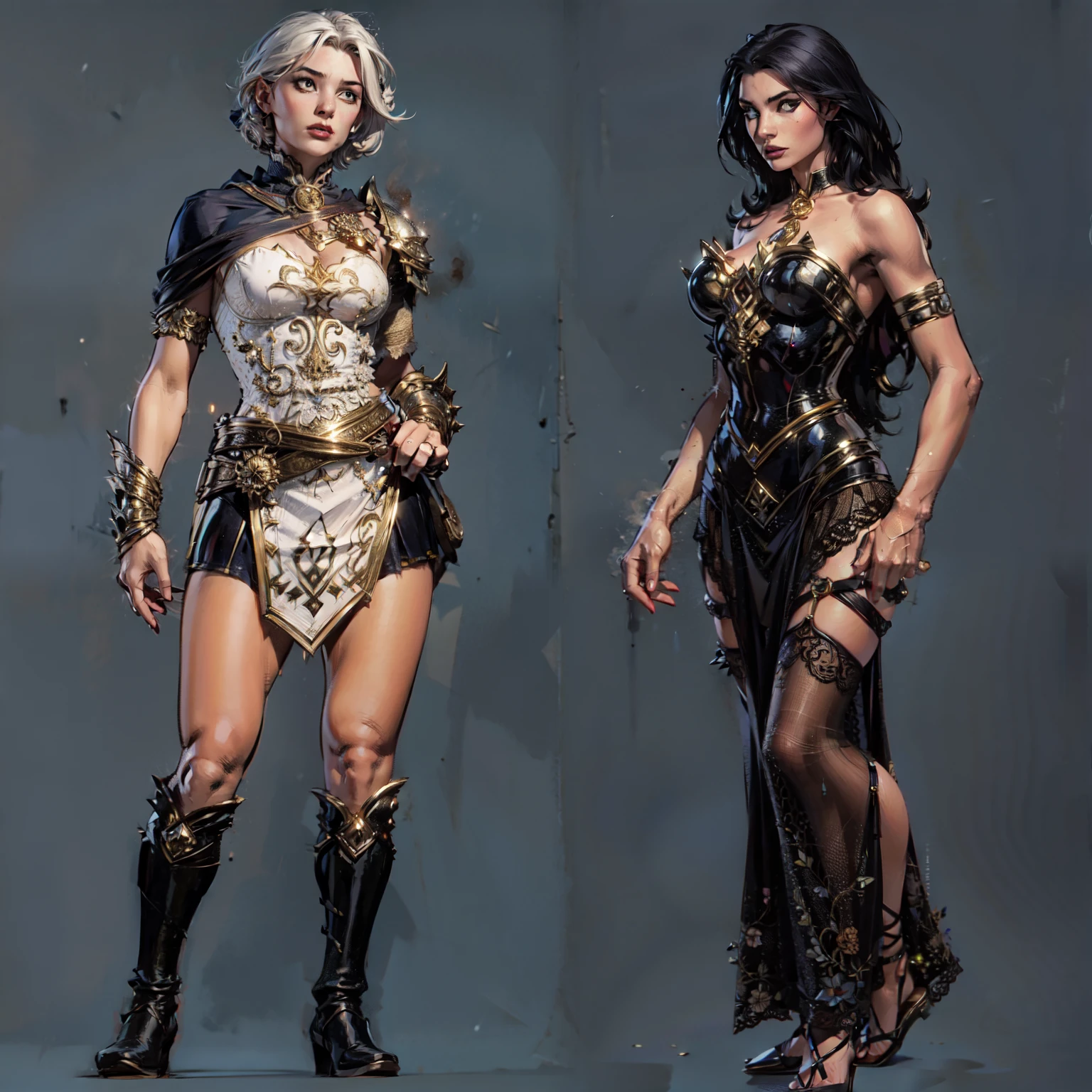 TWO WOMAN MAGES FROM MIGHT AND MAGIC