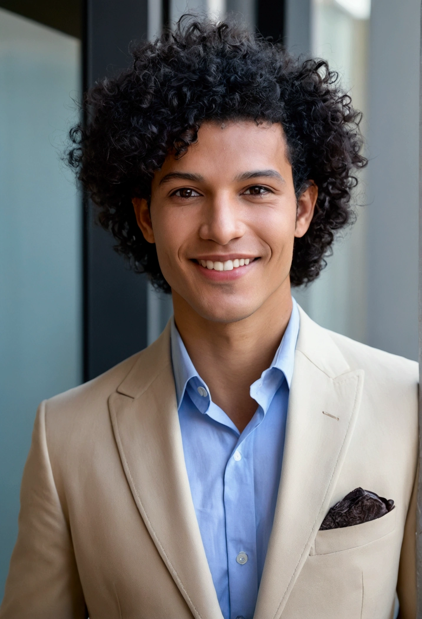 sensual members: Le beau look énigmatique – Plongez dans des osensual members avec un gros plan extrême qui met en valeur des yeux saisissants et courts., short curly black hair, (shaved:1.3), (30ans:1.3). Mastery of light and&#39;ombre ajoute de la profondeur à son aspect masculin dans cette composition dramatique....... Captured with a Fujifilm GFX 100S and a Fujinon GF 63mm f/2.Objectif 8 R WR --ar 9:16 --s 350 --c 10 --style brut lightskin; suit; smile
