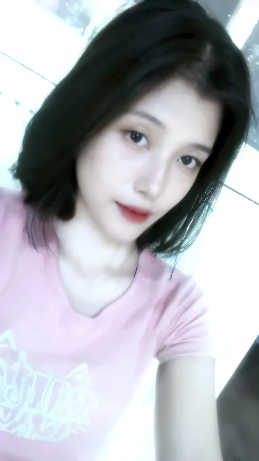((best quality, 8k, masterpiece :1.3)), 1 girl, smiling, whole body, face slimming, pretty Woman, (Dark brown hair), full length dress :1.1, Super detailed faces, delicate eyes, double eyelids, blurred background, face slimming, City, external, street,