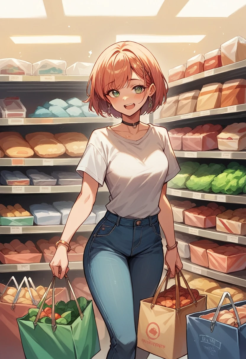 Shopping addict meets her great love