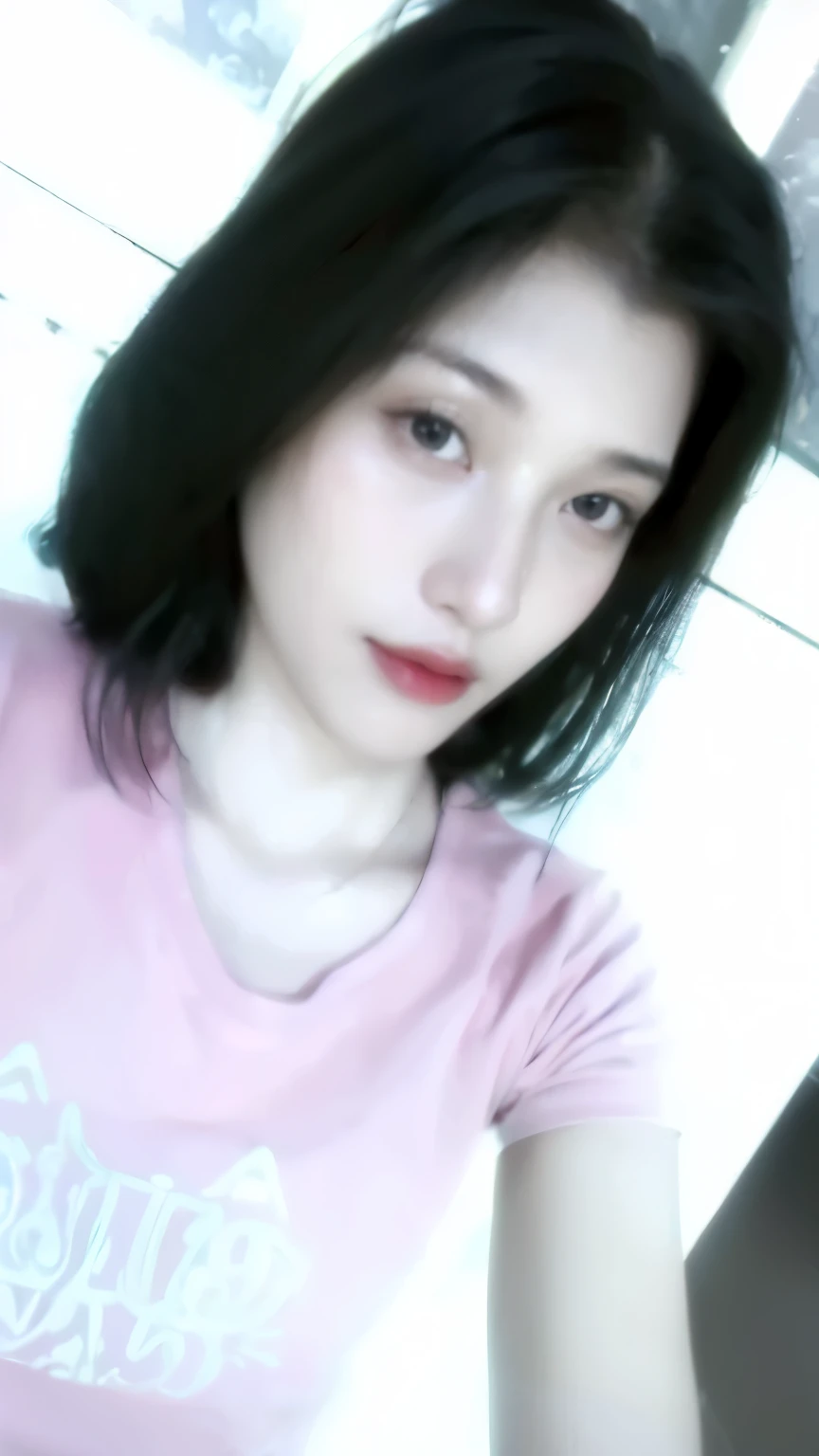 (((masterpiece))), ((best quality)), ((intricate detailed)), ((Hyperrealistic)), absurd res, ((MILF)), 25 years old, mature woman, highly detailed, illustration, 1girl, (small breasts), perfect hands, detailed fingers, beautiful detailed eyes, long hair, black hair, brown eyes, classroom, (Korea school uniform:1.2), ( school brazer:1.2), (white shirt:1.2), (mini tight skirt:1.2), school necktie, tights, glasses, teacher, detailed background, perfect eyes, seductive eyes, seductive smile, seductive pose, looking at the viewer, sexy poses, from front, (masterpiece,best quality:1.5)