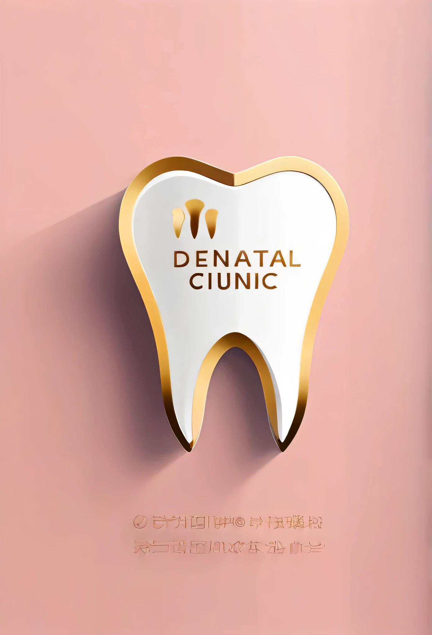 Fashionable logo marks for dental clinics
tooth logo
Color design with only gold and white colors
Use black for patterns and some shadows
luxurious design
Pretty cool
A chic yet modern design
Stylish design
White background