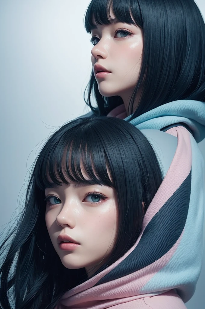 Create an image to be used as a profile photo for a channel on Tok, must be related to the game GRIS