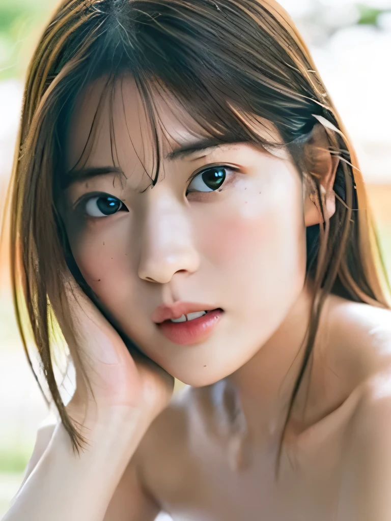 Illustrated NSFW、最high quality、high quality、Best image quality、8k、最High resolution、High resolution、最high quality、masterpiece、RAW Photos、Realistic atmosphere、(Detailed face)、(Beautiful Hands、thumb１reference４)、(The Beauty of Japan )、Very nice face、Cute Face、((Beautiful Japanese Girl))、(Japanese women), ((18 year old beautiful girl))、(Shiny black hair)、whole body、Slim Style、(Glowing Skin)、(Fair skin, Glowing Skin)、Real human skin、Realistic human body structure、Perfect body， Perfect Face， Perfect hands， Perfect Fingers， Perfect Lips， Perfect Eyes，Perfect Teeth、The perfect background， Perfect atmosphere， Natural soft light, (Large Breasts:1.2).