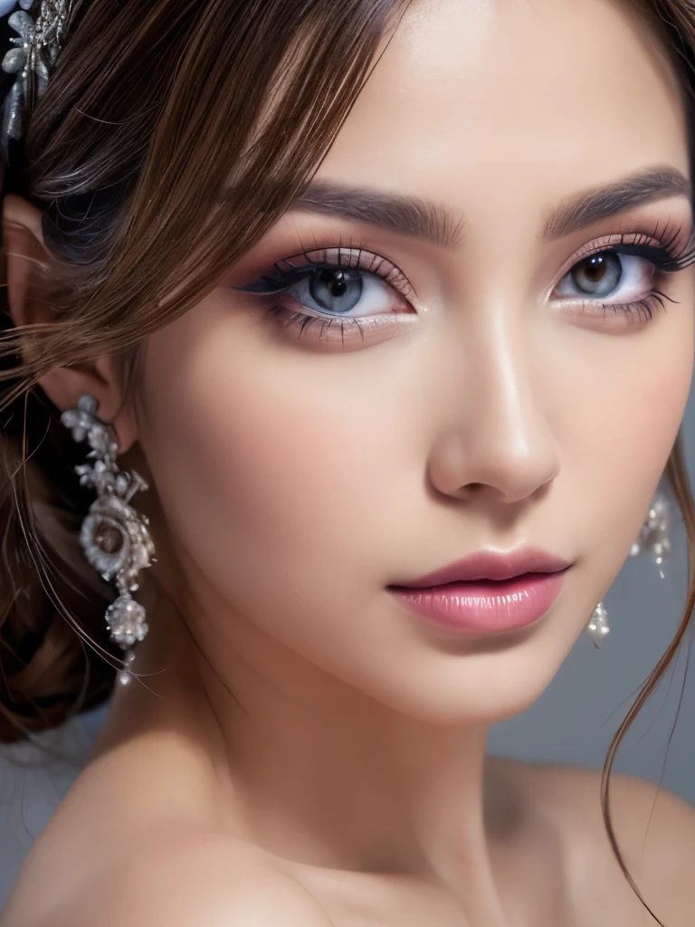 Makeup artist does makeup for celebritieasterpiece:1.2), Highest quality, masterpiece, High resolution, original, Highly detailed photos, Perfect lighting,(Highly detailed 8K raw photos:1.2),