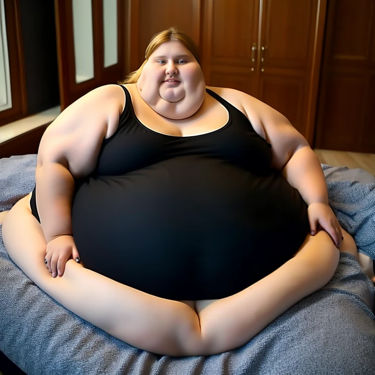 Extremely Morbidly Obese Hungarian girl