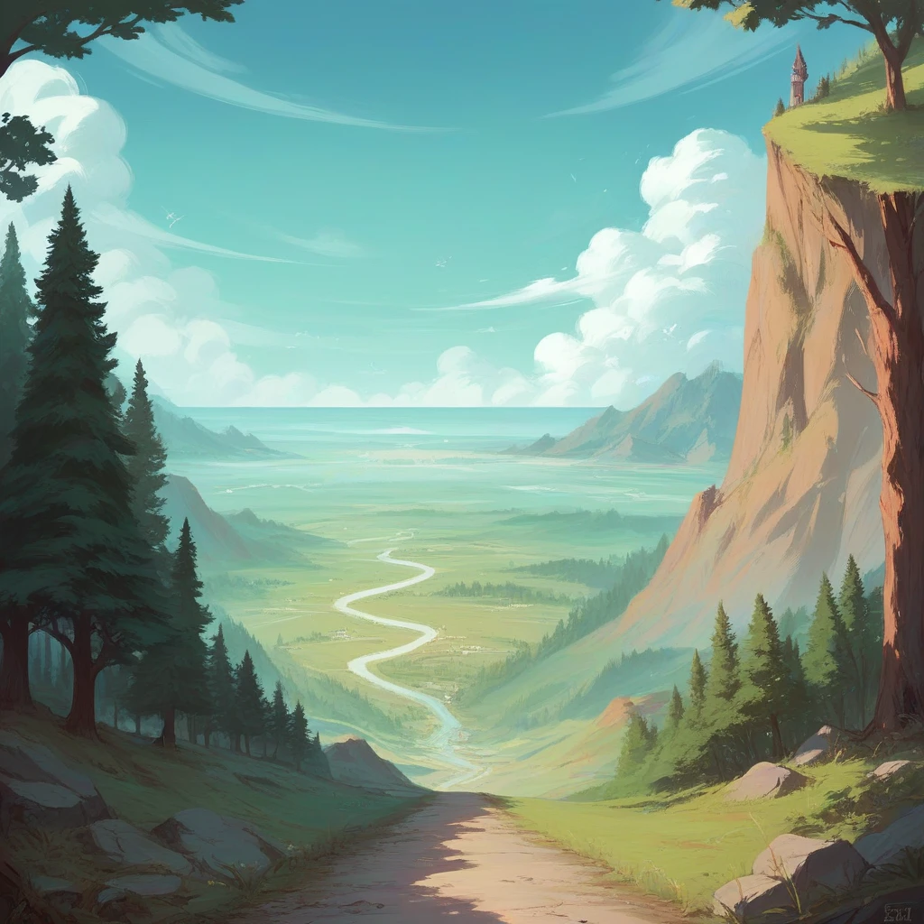 masterpiece, best quality, number, illustration, landscape, background, Low exposure, 4K resolution, Extreme details, Very detailed, light, Trees, Comfort, natural, unrealistic