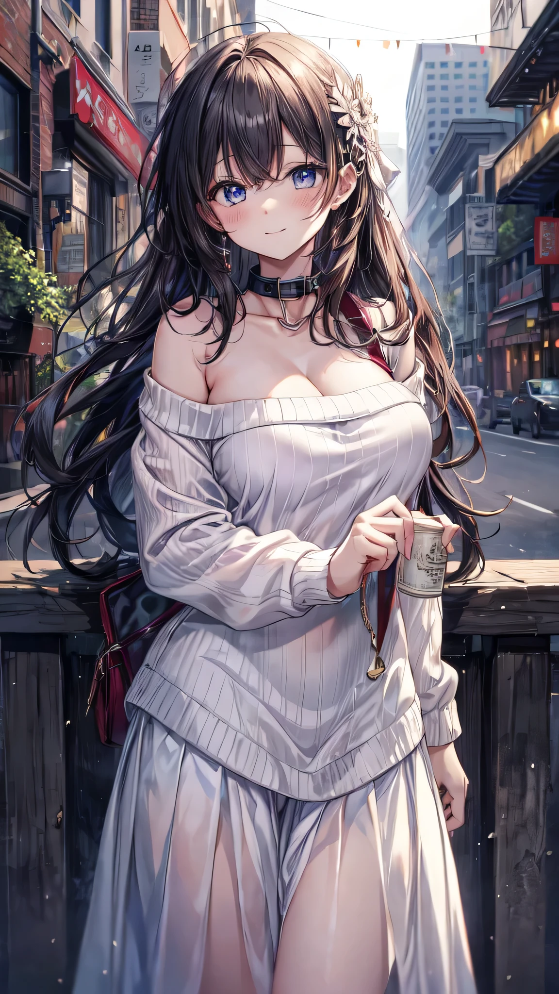 (NSFW)、Photorealistic perfect body、Ultra-high image quality、Ultra-high realistic image quality,(with sparkling eyes and a contagious smile),(her thin pubic hair:1.4),(Japan Gal:1.3)、(age face:0.8)、(cute bikini)、(twin)、(medium-breasted:1.2)、(cleavage of the breast:1.3)、(Gravure Pose:1.4)、(Cowboy Shot、Thigh up:1.2)、Waist slender、(bangss)、(brown hair color:1.1)、(voluminous curly hair:0.3)、(long hair:1.2)、(Chain Belt)、(good lighting)、(blurry backround)、A smile、Gal Style Makeup、Gal style earrings、Gal style bracelet、(Gal style long necklace、Cross Ornament:1.3)、shopping street,happy smile, smiling,((Very happy smile))、Show shoulders、Complex patterns and transparent materials、Artistic depiction of seductive women, Emphasizes her charming silhouette,