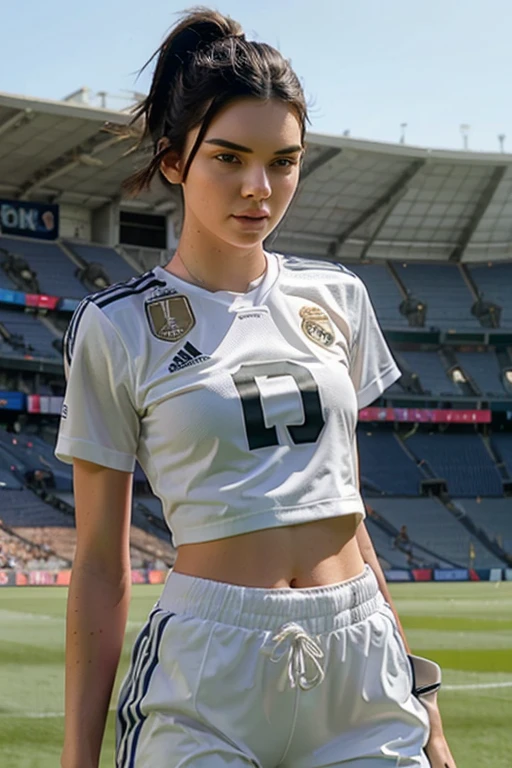 Kim Kardashian as football player for PSG