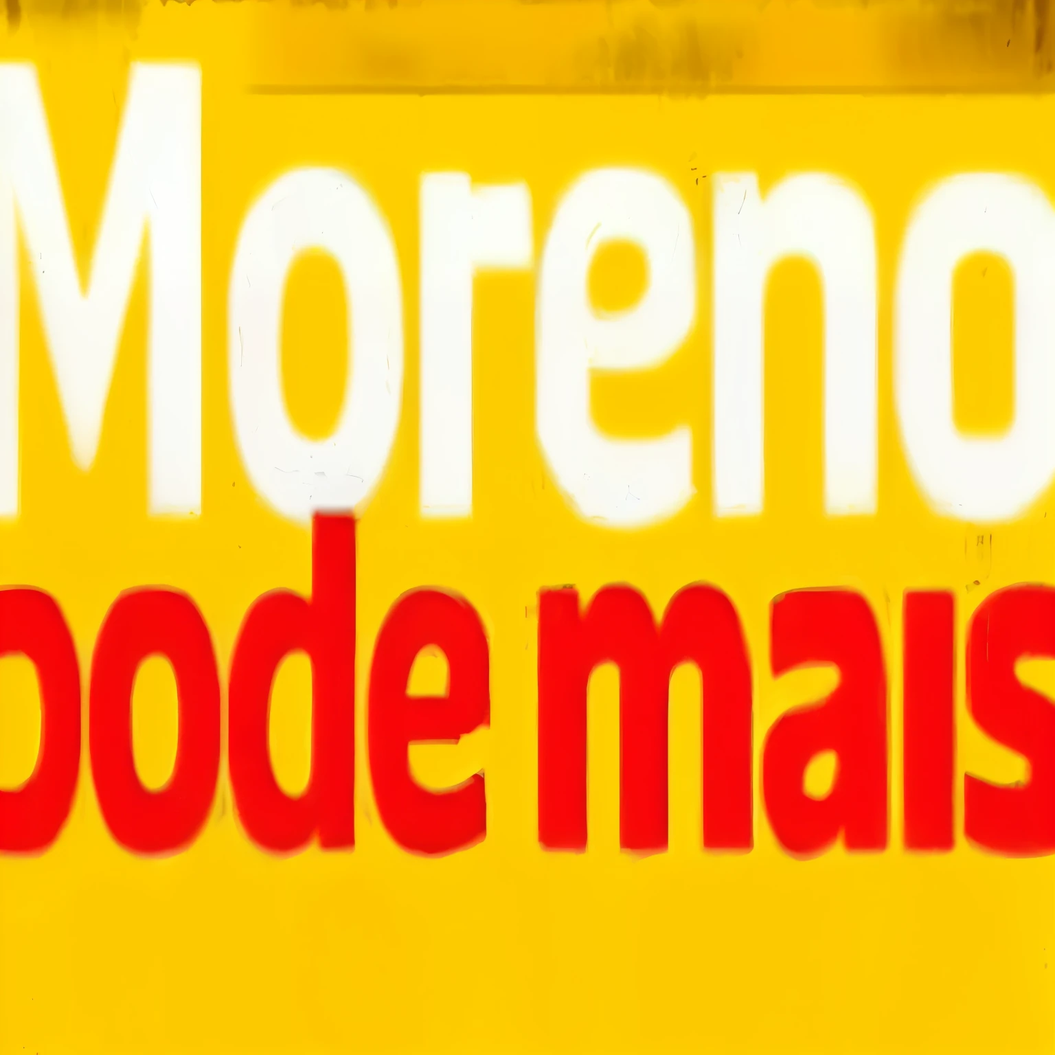 a close-up of a yellow sign with a red and white logo, Direction: Josef Manes, more coherent, mateo dineen, by Américo Makk, pepe moreno, coherent image, by Rodolfo Morales, to be returned, very coherent image, made in maya, made with photoshop, made of cheese, inspired Direction: Josef Manes, by José Malhoa
