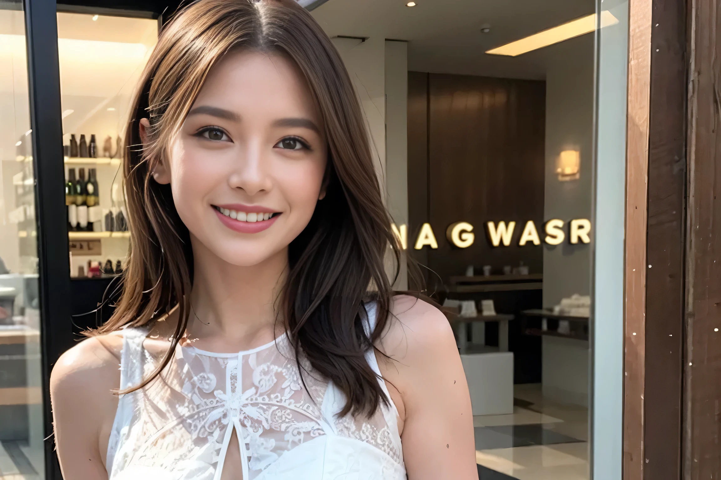 (realisti:1.1),(masterpiece,highest quality),8k,(44 years old), 45 years old, sslimカップル、Model Couple、actress/Actor、Enge Size,upper body、In front of a jewelry store in the city. Mit rotem gown mit Blumenmuster. perfect anatomy,Brown hair,shorth hair,Random hairstyles,((Very detailed face and eyes:1.2))(adorable顔:1.4),美しいgownerの顔,gowner with perfect golden ratio,Langarm-Shirt、gown,(smile:1.2)、links、adorable、(realisti, Intricate detailing:1. 2), A bright smile、shorth hair,bright face、Red wine 、A starter、Italian food、wine bottle、Champagne、Tree wine、(sslimな顔), (The body is sslim), (Brown hair), (Links), upper body, White wine, sslim, wine glass,
THE INFORMATION