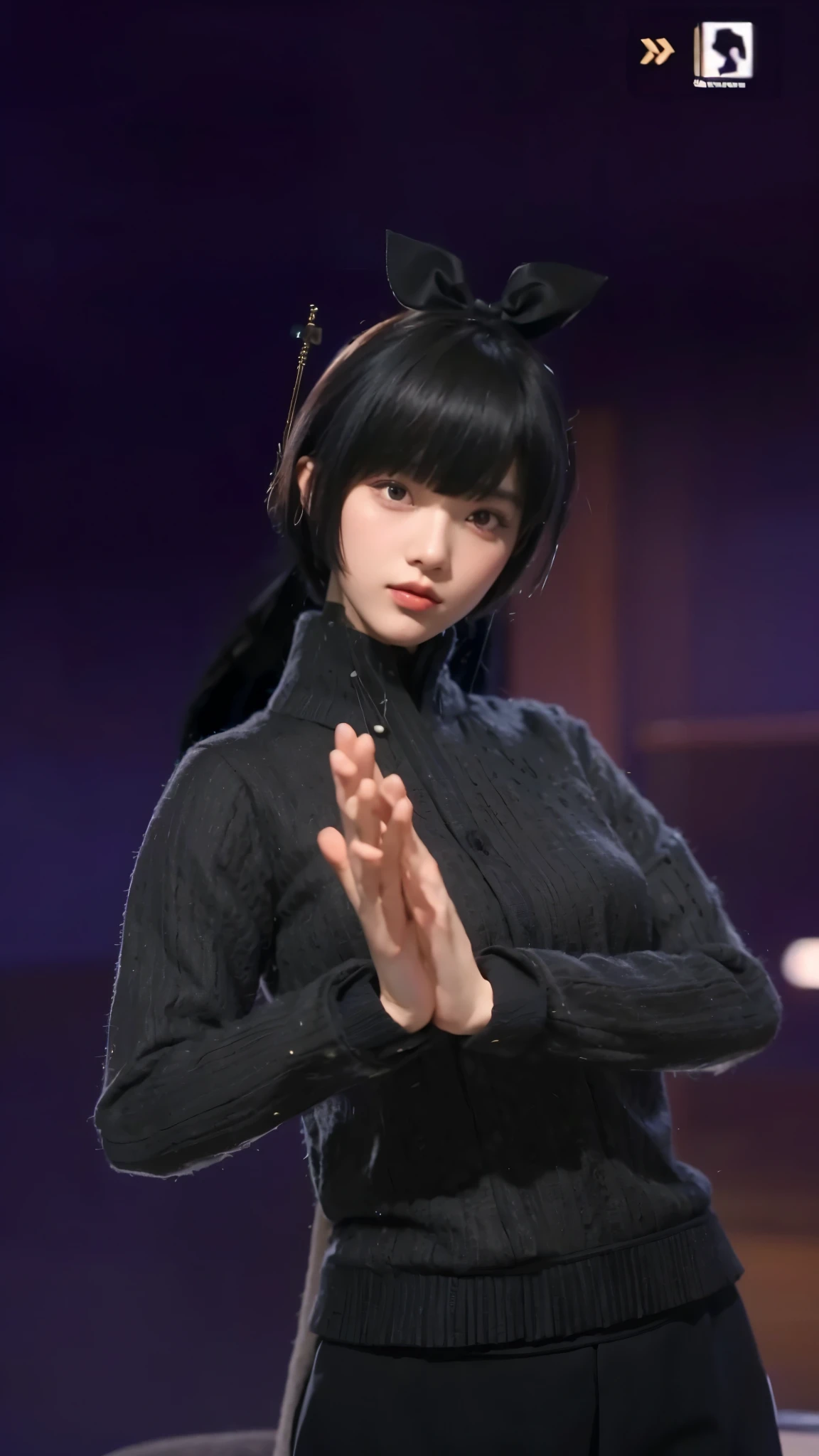 Top quality, masterpiece, HD, 1 Girl, Beautiful and perfect face, Bob Cut, Japanese clothing,kimono, Intricate details, Feeling, 8K, Very detailed