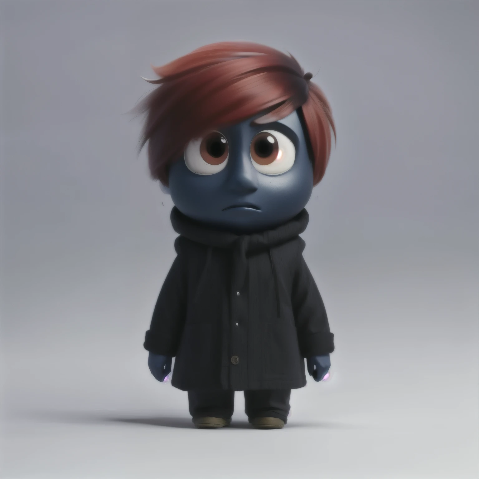 The character must be walking to his house
