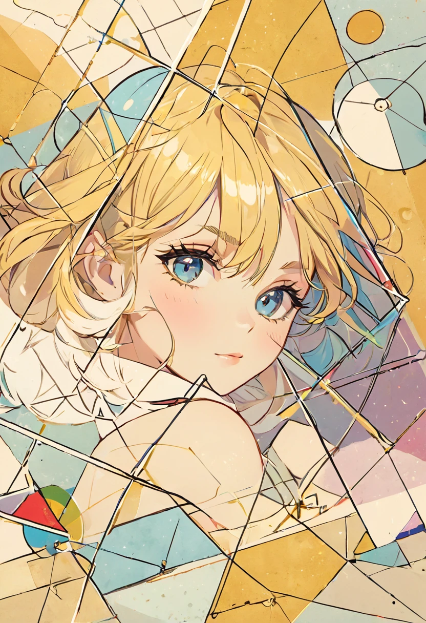 "Create an image. A basic guide to composition. in cartoon style The lines are clear, the colors are bright, and there are 15 squares. Each square has a different composition pattern, such as the rule of thirds, the golden proportion, the golden diagonal. Balanced diagonals, crosshairs, points of interest, V compositions, L compositions, composite curves, pyramids, and circles.”