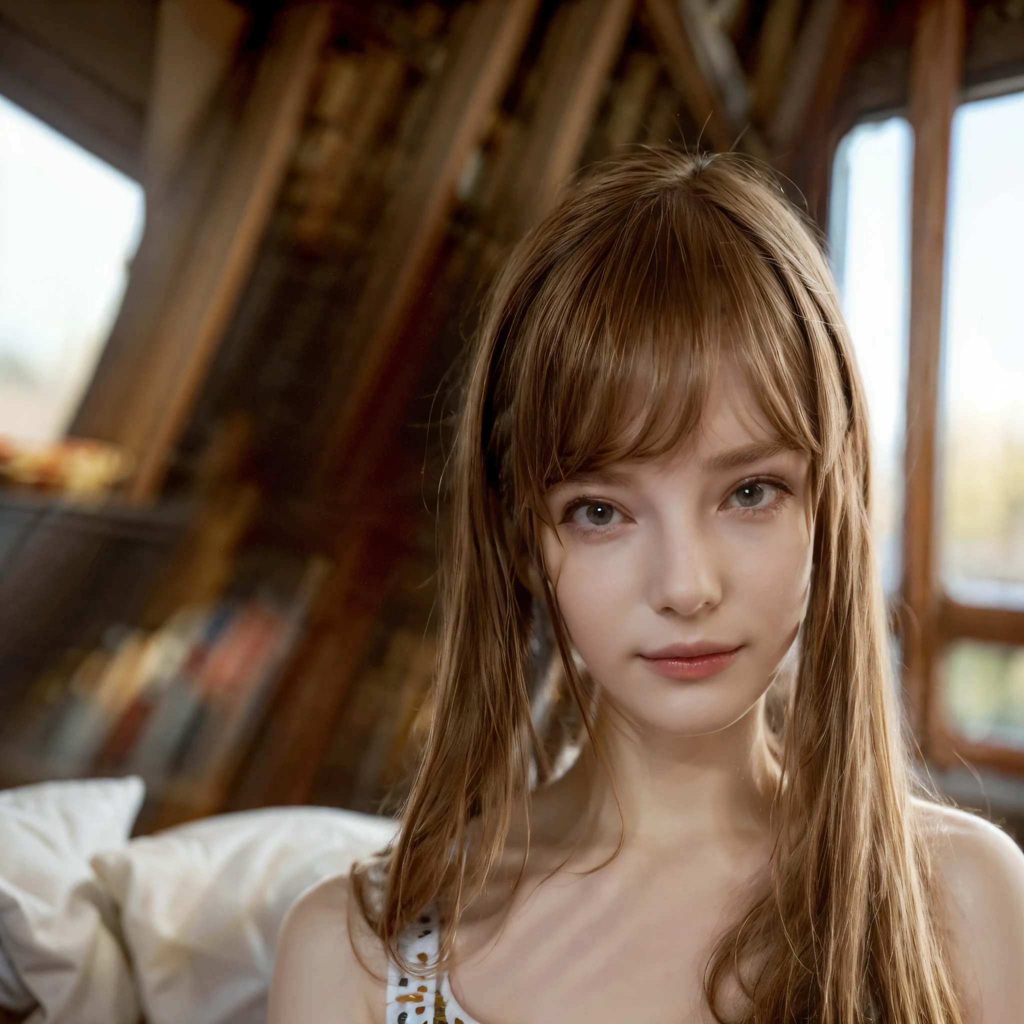 Ella freya, long hair