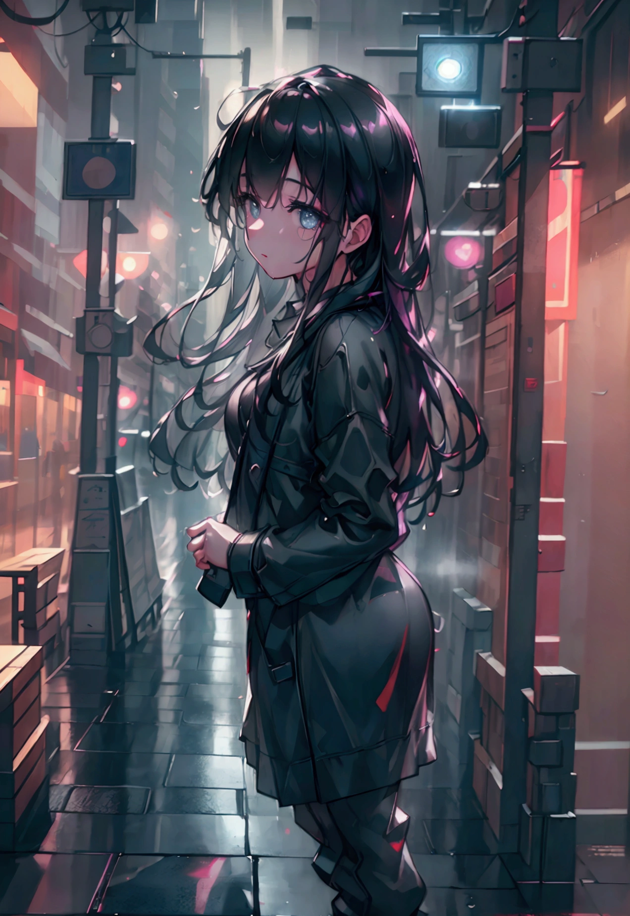a rainy cityscape, a bustling cafe on a wet street, old brick buildings, bicycles, litter on the ground, nostalgic and moody atmosphere, (best quality,4k,8k,highres,masterpiece:1.2),ultra-detailed,(realistic,photorealistic,photo-realistic:1.37),intricate details,atmospheric lighting,cinematic composition,vibrant colors,moody tones