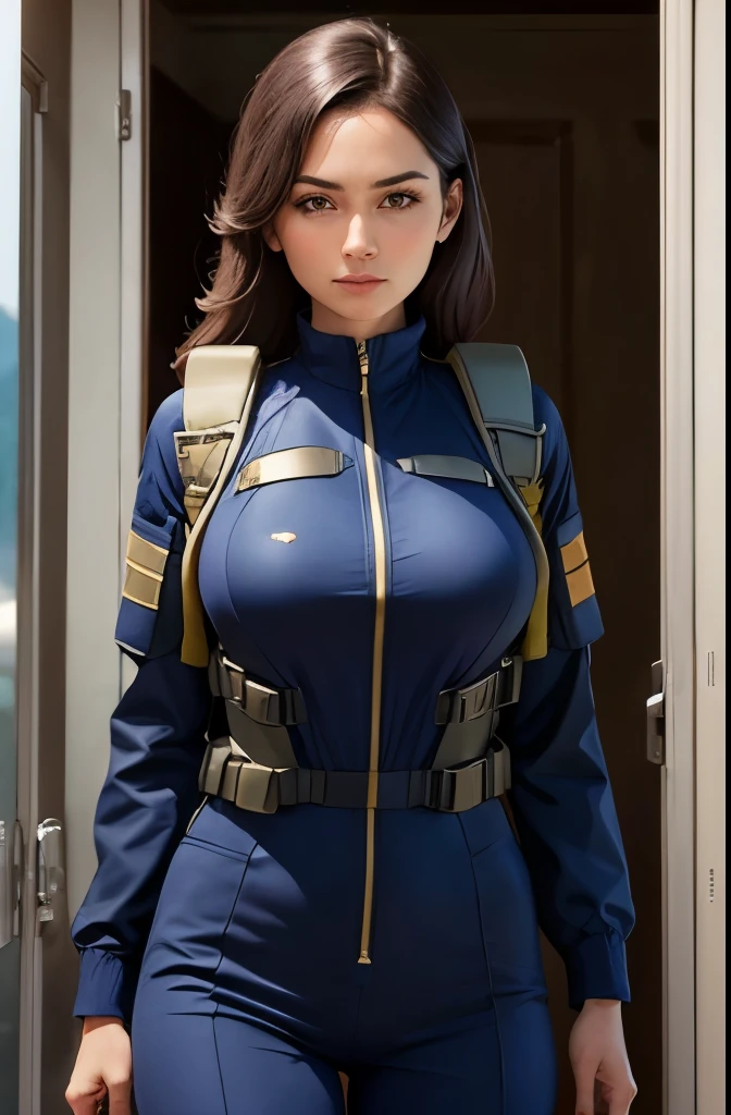 1girl,huge breast, brown hair,short hair, nurse suit, high quality, ultra detailed, masterpiece, realistic