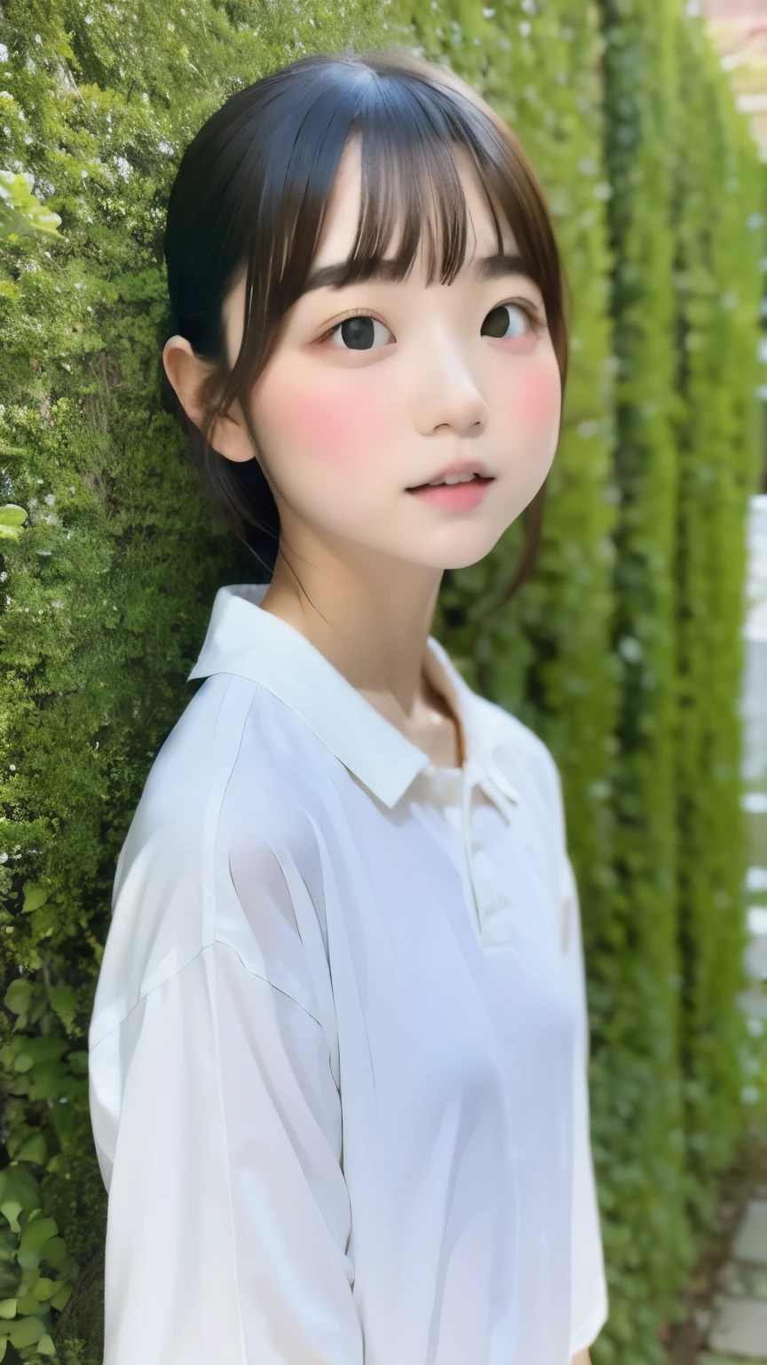 (masterpiece, Highest quality:1.2), One Girl, alone、12 Talents、A girl who stays young、Flat Body、、White BigTshirt、オーバーサイズのshirt
タスク進行中