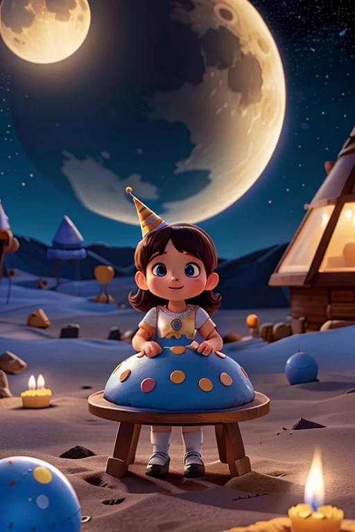 birthday party on the moon