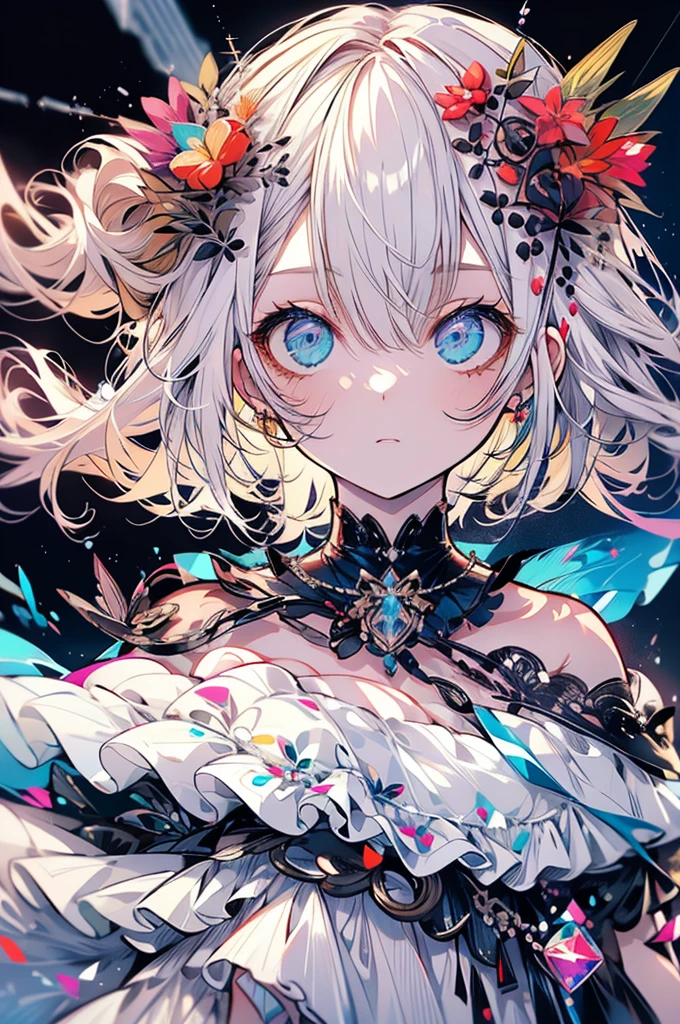 Highest quality, outstanding details, super high resolution, (fidelity: 1.4), the best illustration, favor details, highly condensed 1girl, with a delicate and beautiful face, delicate collarbone, high-quality fishtail skirt, shyness