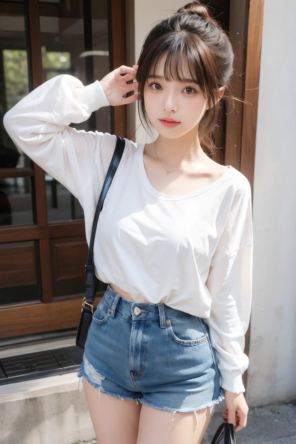 cute Small breasts Shortcuts Smaller in stature Imada Mio clothes half