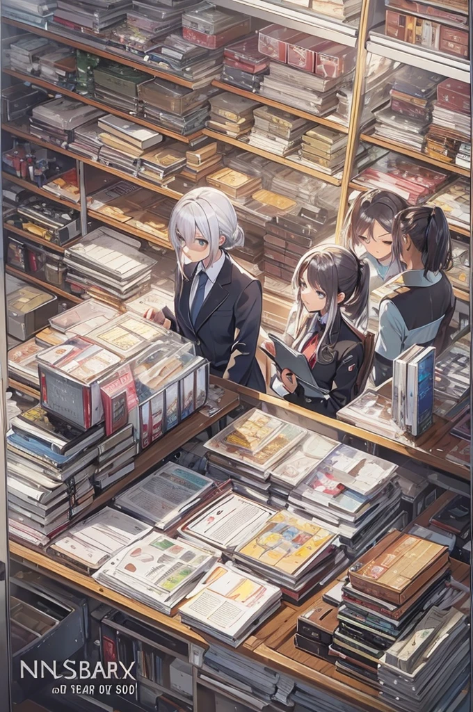 Highest quality, anime, lawyer team, documents