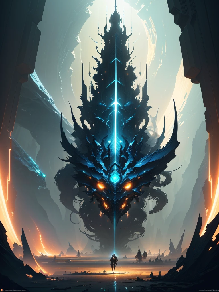 masterpiece, best quality, (extremely detailed CG unity 8k wallpaper), (best quality), (best illustration), (best shadow), absurdres, realistic lighting, (Abyss), beautiful detailed glow, art by PeterMohrBacher,