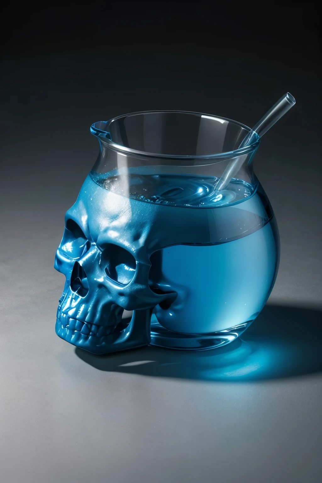 blue juice, steroid and anabolic steroids in a skull cup size 1080p x1920 