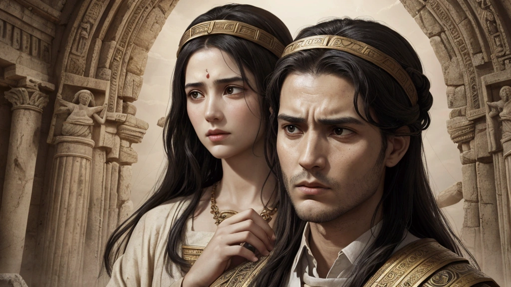 "Description: Create a scene where the ancient prophecies of the Bible are depicted alongside modern-day events that seem to mirror those predictions. Show a mix of historical and contemporary imagery, blending ancient scripture with present-day occurrences of wars, natural disasters, and moral challenges.

Details: Use a split-screen or overlay technique to juxtapose ancient biblical texts with modern visuals of turmoil. Include elements like open scrolls or Bibles with highlighted prophetic verses, alongside news footage or realistic depictions of current global events. Show expressions of shock, awe, and deep thought on the faces of characters, emphasizing the relevance and impact of these prophecies on contemporary minds."