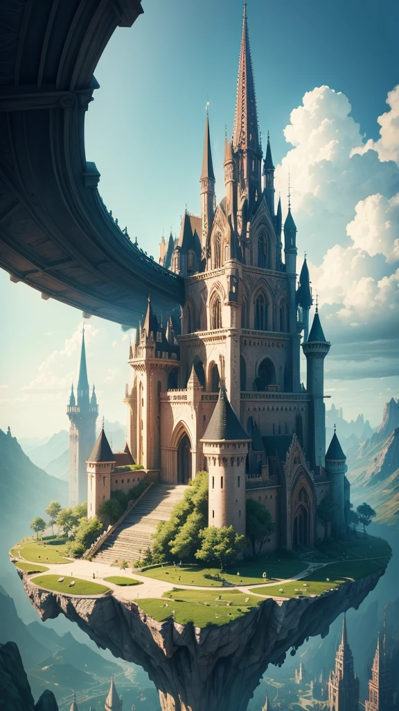 Fantasy world, city