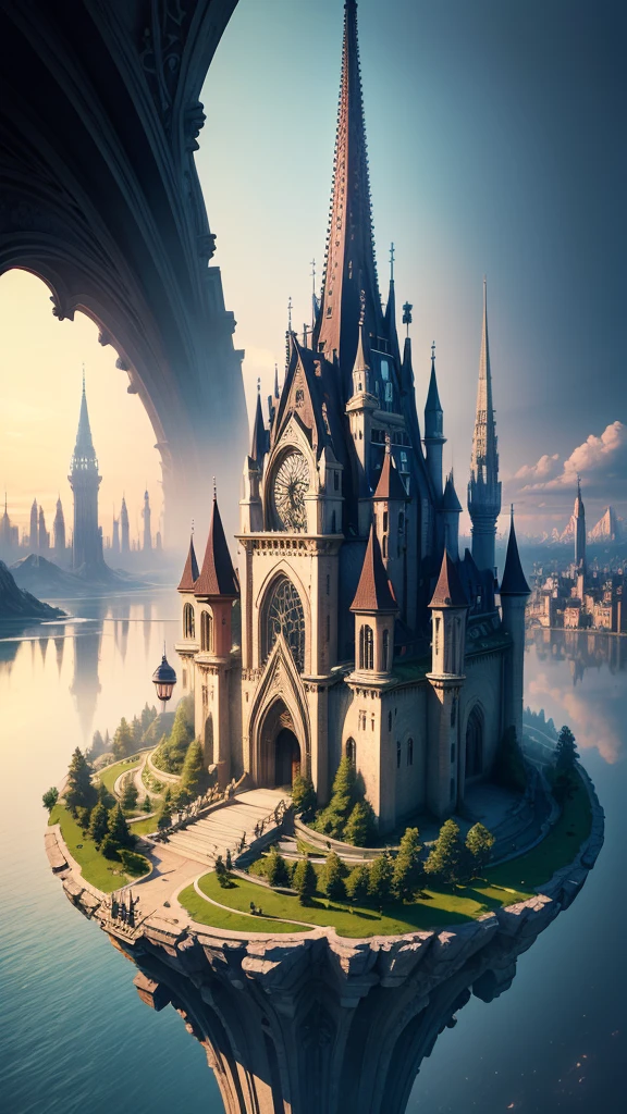 Fantasy world, city