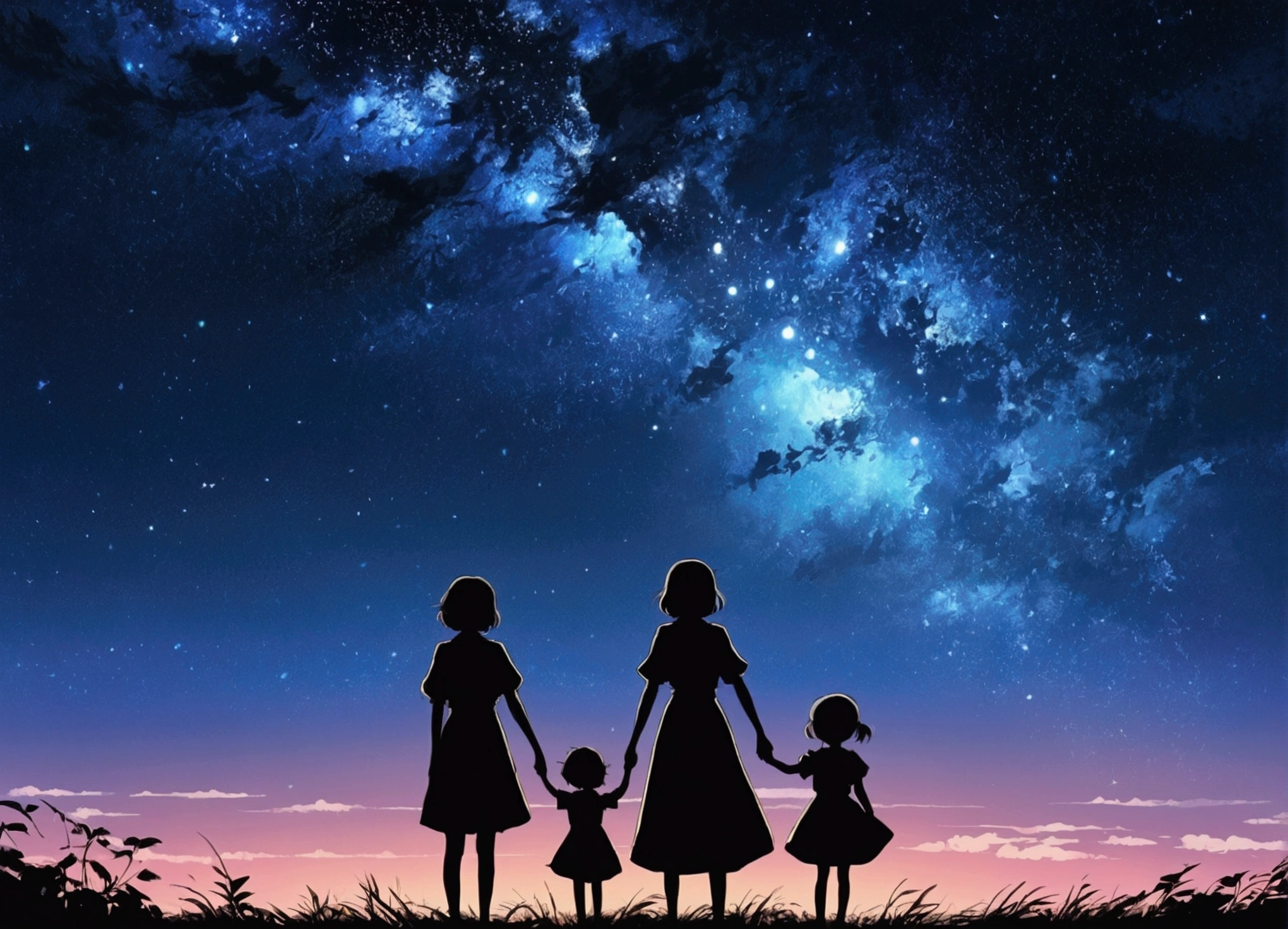 Retro、Starry Sky、anime
