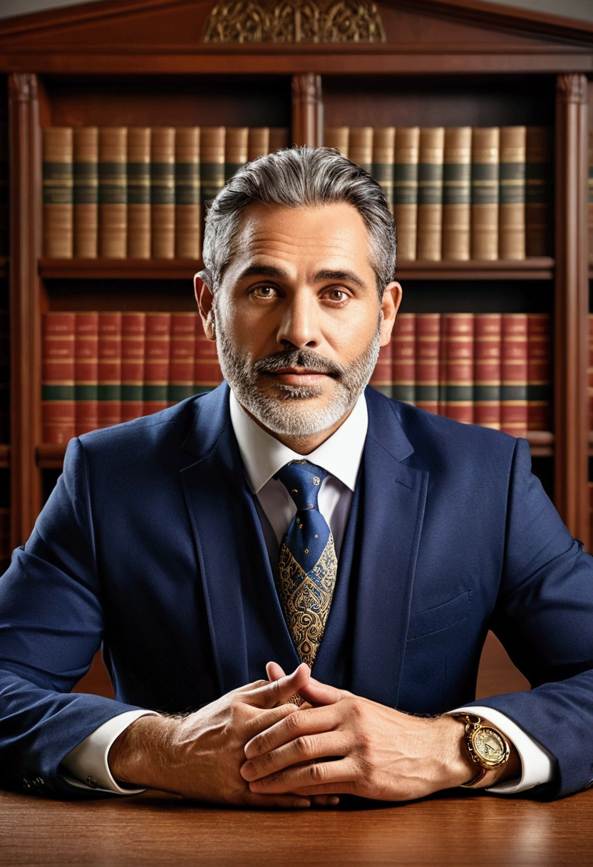 (Lawyer), serves as a legal aid volunteer in the community, providing legal advice and assistance to residents, demonstrating professional knowledge and enthusiastic service. The background is a lively community activity center, where people gather around the lawyer, full of anticipation, full body, award-winning, cinematic still, emotional, vignette, dynamic, vivid, (masterpiece, best quality, photorealistic, Professional, perfect composition, very aesthetic, absurdres, ultra-detailed, intricate details:1.3)
