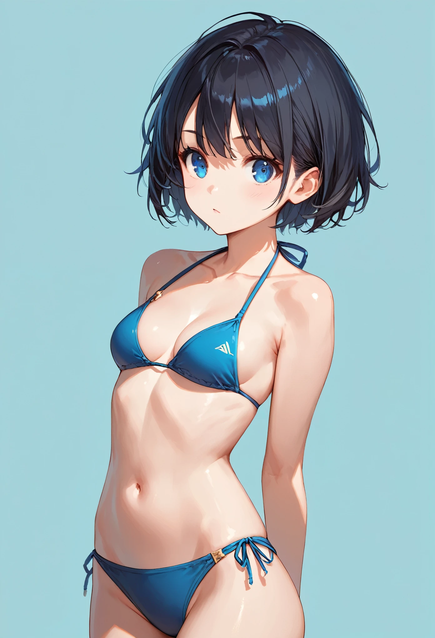 1girl,  girl, young girl, young lady, mesugaki, mesugaki smile, futanari, micro bikini, A girl points to her own crotch, heart eyes, Focus on the girl, glossy skin, oily skin, Gravure, pinup, junior idols, Sound, Clothing, Masterpiece:2, Top Quality, high Quality, Very Detailed, ultra  High Resolution, super High Resolution, Beautiful Detail, Dynamic angles, perfect lighting, 8k, Animation Style, game cg, sfw, 