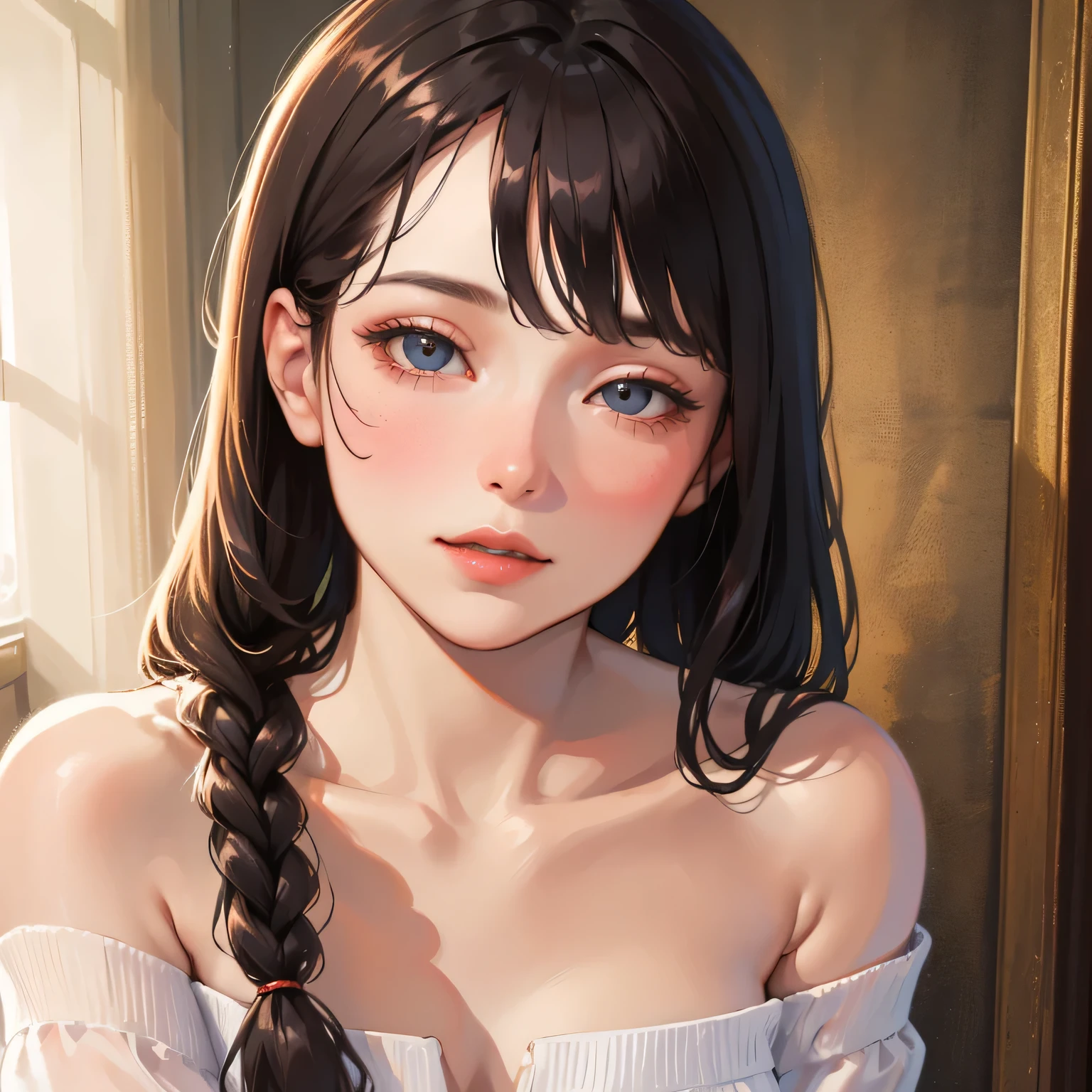 8K、RAW、lovey-dovey, Blush,