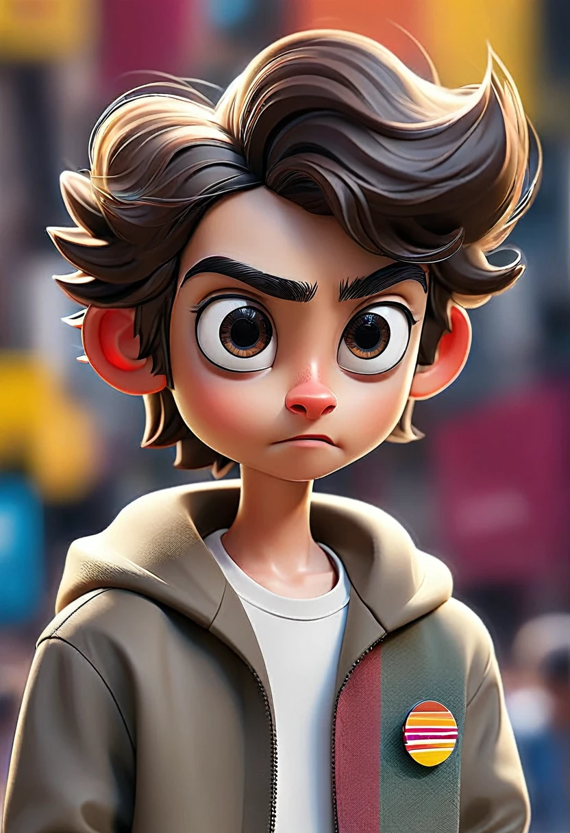Make a same photo replace the Instagram logo with YouTube logo and the boy with a 13 year old boy wearing a jacket and the display name is Pratyaksh