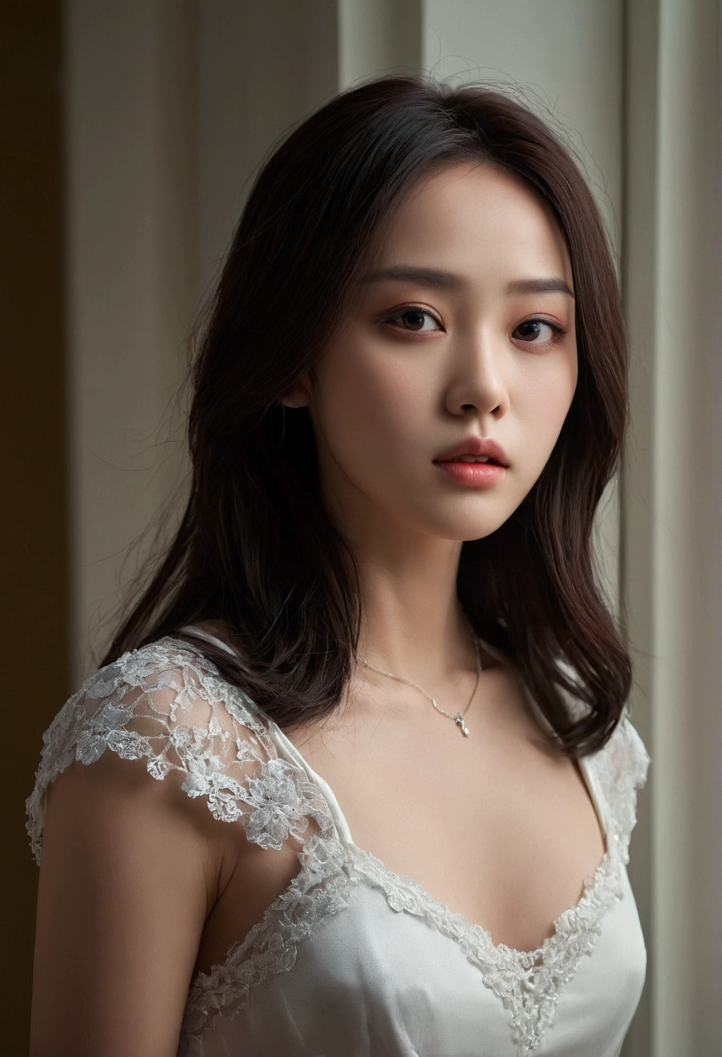 top quality, realist, very delicate and beautiful, Heroin vs villains photos , Professional lighting, facial lighting, depth of field, single focal, whole body, 1 woman, (pureerosface_v1: 0.33), (ulzzang-6500: 0.33),
