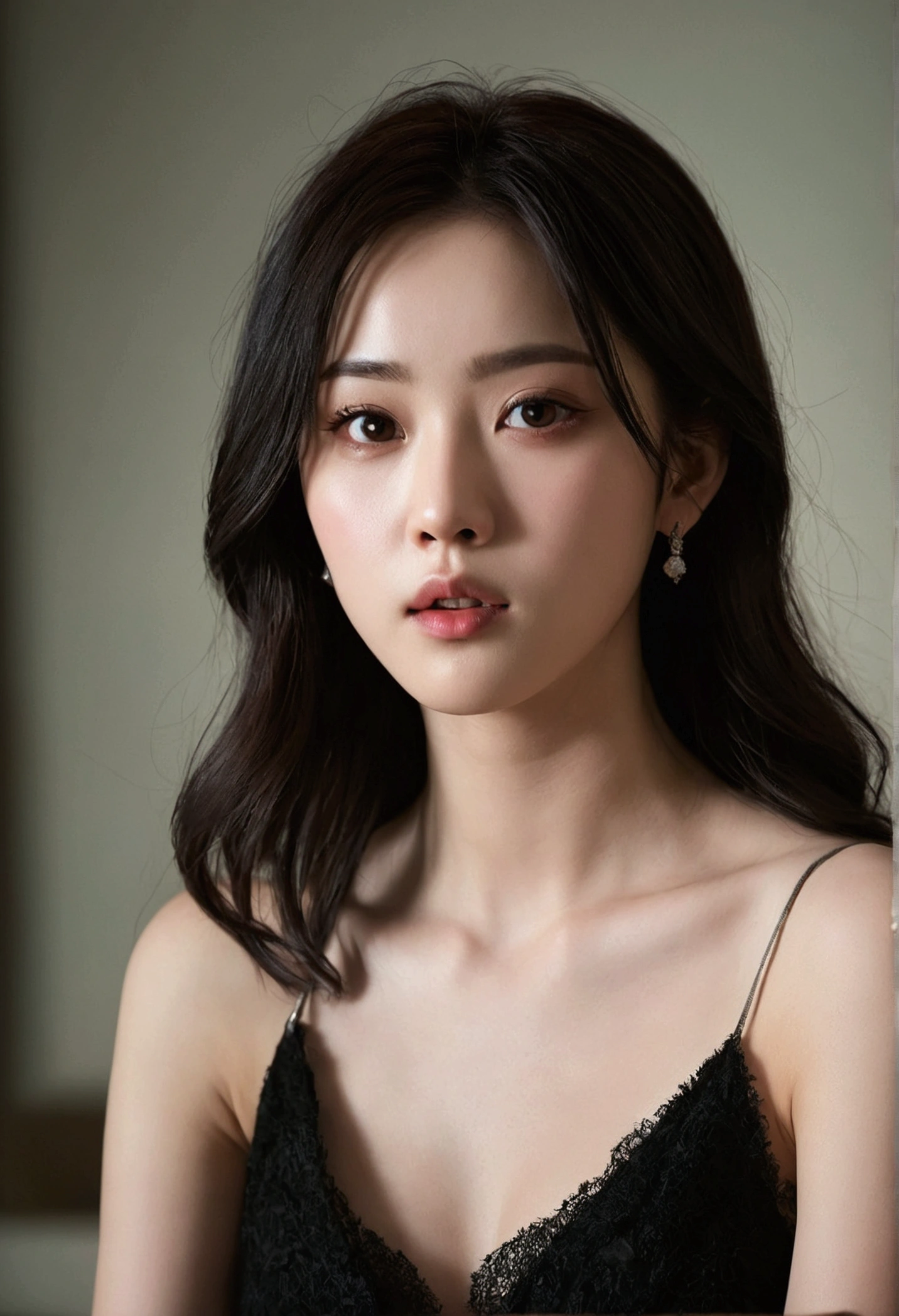 top quality, realist, very delicate and beautiful, Heroin vs villains photos , Professional lighting, facial lighting, depth of field, single focal, whole body, 1 woman, (pureerosface_v1: 0.33), (ulzzang-6500: 0.33),