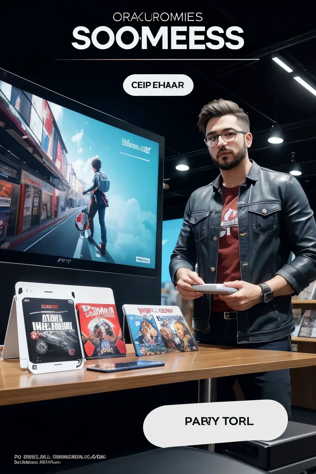 Excellent! I will create a basic presentation for your PS4 and PS5 game reselling company in the name of Felipe Gloulart.

# *Felipe Gloulart - Resale of PS4 and PS5 Games*

   *Introduction*

Welcome to Felipe Gloulart&#39;s presentation - Resale of PS4 and PS5 Games. Our company is dedicated to offering a wide variety of PlayStation 4 and PlayStation 5 games, providing our customers with a high quality entertainment experience.

   *Who we are*

*Felipe Gloulart* is a company specialized in reselling PS4 and PS5 games. Our goal is to serve gamers of all profiles, from casual to hardcore, with a wide selection of titles to suit all tastes.

   *Our products*

- *New Games*: We offer a wide variety of new games, directly from the best developers and publishers.
- *Used Games*: For those looking for savings, We have a selection of used games in excellent condition.
- *Pre-sales*: Get the most anticipated releases before everyone else.
- *Exclusives*: Exclusive titles for PS4 and PS5, which can only be found in our store.

   *Distinctive features*

- *Variety*: We have a wide catalog of games, covering all genres and preferences.
- *quality*: We guarantee the authenticity and excellent condition of our products.
- *service*: We offer personalized and efficient service to help our customers find what they are looking for.
- *Competitive price*: Our prices are competitive, with regular promotions and special discounts.
   *Benefits for Customers*

- *Ease of Purchase*: Buy online or in our physical store with complete convenience.
- *Fidelity program*: Earn points with every purchase and redeem them for discounts and gifts.
- *After-Sales Support*: Complete assistance after purchase to ensure customer satisfaction.

   *Location and Contact*

*Address*: [Address da Loja]  
*phone*: [Contact number]  
*E-mail*: [Contact e-mail]  
*Social media*: Follow us on