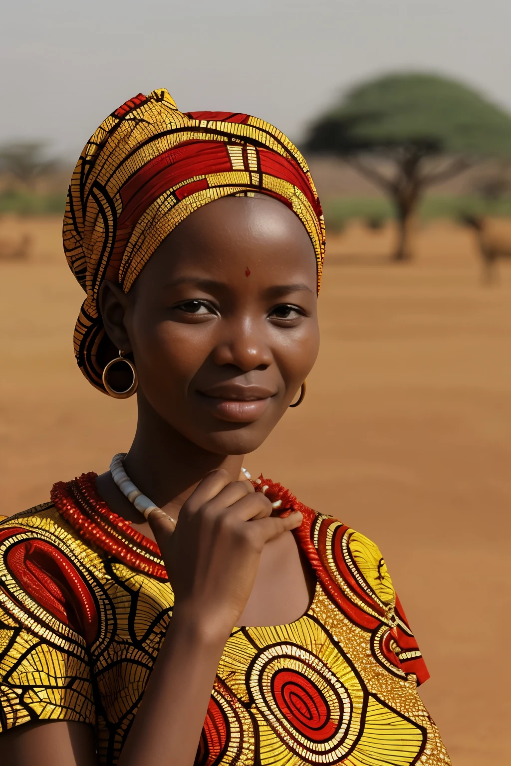 african woman