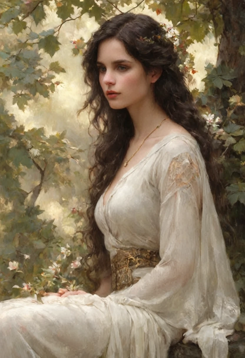 (Best Quality,4k,8K,hight resolution,Masterpiece:1.2),Ultra-detailed,(Realistic,Photorealistic,photo-realistic:1.37),oil painting,Omar Rayyan ,Beautiful detailed girl,sitting on a bench,Holding a flower,Klimt,many,Emil Vernons,illustartion,Shiny texture,Lush garden,Natural sunlight,dreamy atmosphere,bright colours,Graceful posture,Detailed facial features,curly hair,Feminine elegance,artistic interpretation,Fantasy elements,Subtle emotions,Unearthly beauty,wistful expression,harmonious composition,Impressionistic style,Gold accents,(realistic: 1.3) (original: 1.2), masterpiece, best quality, hibiscus flower blooming on a gnarled branch on a gray background, fractal mandala background, in light orange and light beige style, minimalist images, photographic installations. , paleocore, green and crimson, hyperrealistic, poetic intimacy. masterpiece, best quality, colorful, LLTH, best quality, beautiful forest goddess, expressive eyes, perfect face, highly detailed, high resolution, (masterpiece), best quality, perfect face, 1 sexy l dressed in forest, flowers , leaves, mandalas, fractal, girl in the forest, forest goddess, old antique clock floating, lamp hanging from tree, full body, black hair fused with gold, transparent clothing, open legs, view of pubic hair, 1 sexy girith see-through forest clothing,small exposed breasts, segh open t-shirt, mandala and flower tattoos, illustration, very delicate and beautiful, very detailed, CG, Unity, 8k wallpaper, huge file size, very wide lens, soft lighting, slight smile, transparent clothing showing naked body, beautiagina, vagina with sofs, well ed eyes looking up, latin girl sitting on tree trunk, oil painting, latin tanned skin, full moon night sky, autumn leaves falling, autumn leaves in the wind, black and brown hair, long hair floating in the wind, girl looking at an old clock, nsfw,(( Felicity Jones)), (sensual), (Ex