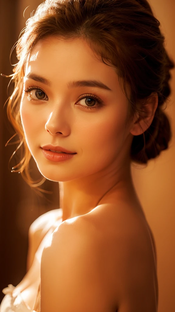 (Lydia Filippova:1.2), (Keilih Stafford:0.9), (Felicity Fey:0.5), beautiful 25 year old Korean girl, slim,
soft, warm lighting, detailed facial features, detailed eyes and lips, natural skin tones, fully body, Sorriso gentil e sexy, pose sexy, of underwear, instagram social media post, high qualiy, 8k, photorrealistic, Warm Color Palette, cinematic lighting