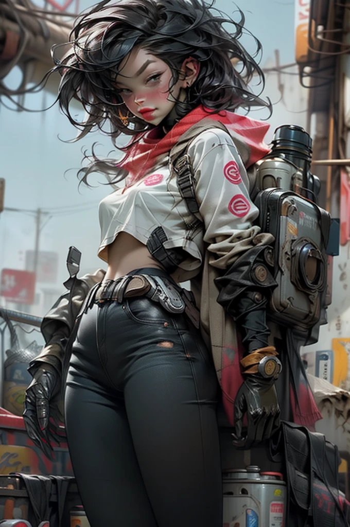 unreal engine:1.4,CG K ultra realistic, photorealistic:1.4, skin texture:1.4, artwork 1girl, Gatling gun, Casing, looking at viewer, dynamic pose, Blows, ammunition belt, gloves, large breasts not disproportionate, shooting , extremely detailed:1.4, more detailed, optical mix, playful patterns, animated texture, unique visual effect, or cyberpunk yellow color, red pantyhose, yellow leather miniskirt, masterpiece, ((colors, cyan, greens, pink, brown: 1.2)), 8k realistic digital art)), 32k