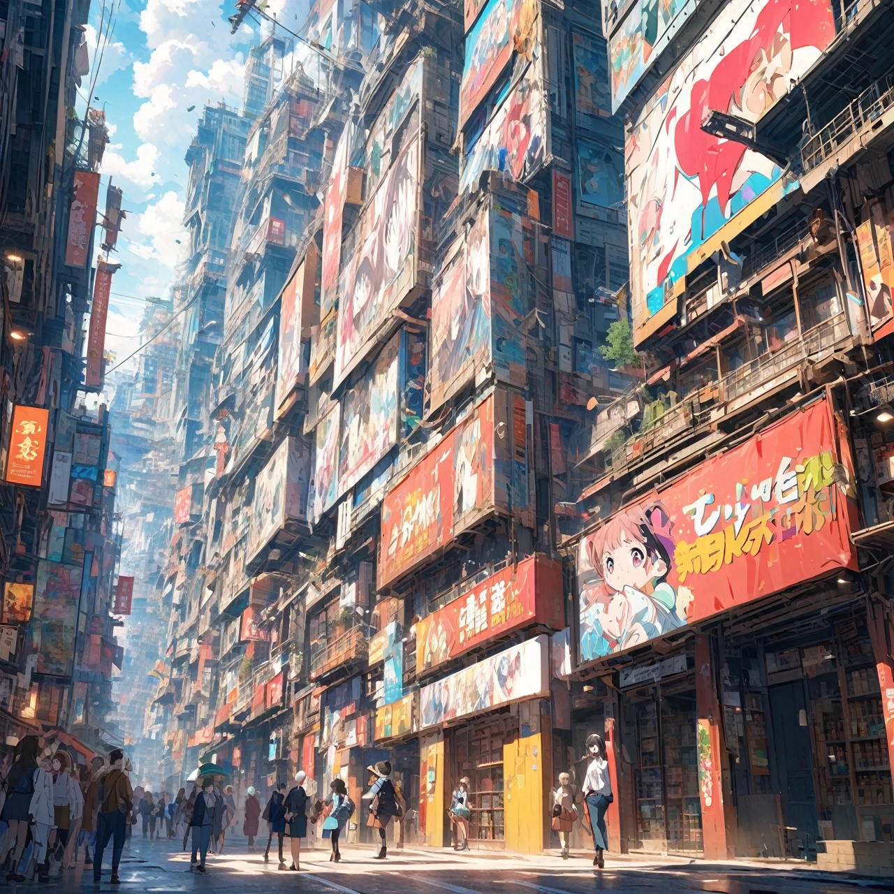 Turn the image into anime 
