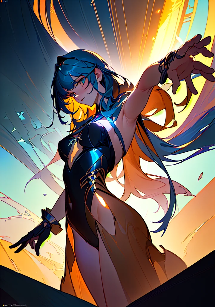 masterpiece, Best quality, (чрезвычайно подробные обои CG Unity 8k), (Best quality), (best illustration), (best shadow), absurdity, realistic lighting, (abyss), beautiful detailed glow, art by Peter MohrBacher,