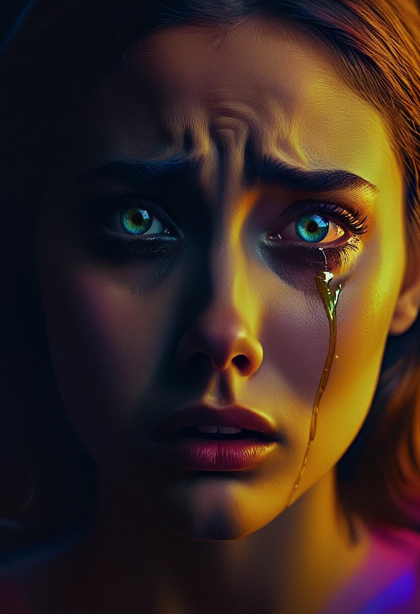 I see fear from the soul and I represent it in real images , I represent fear in humans and their most hidden feelings. , The message I can give is to face us , the atmosphere is a light of horror nostalgia in each space of the image , represents the fear of women and men the style is totally real 24k uses all the rules of photography uses all the colors of cinema
