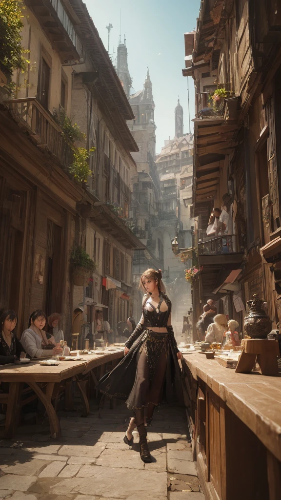 Tabletop, Highest quality, figure, Very detailed, In detail, High resolution, 8k wallpaper, Perfect dynamic composition, Beautiful attention to detail, Women's Fashion Summer,Bob Hair,Center of chest, Natural color lip, Bold sexy pose,smile,Harajuku、24-year-old girl、cute、sexy shot looking at camera